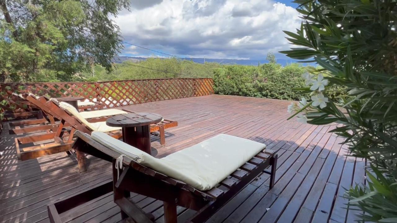 Cabanas Agua Que Brilla Mina Clavero Bagian luar foto