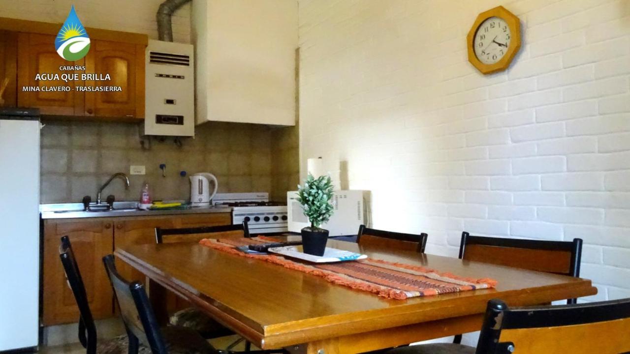 Cabanas Agua Que Brilla Mina Clavero Bagian luar foto